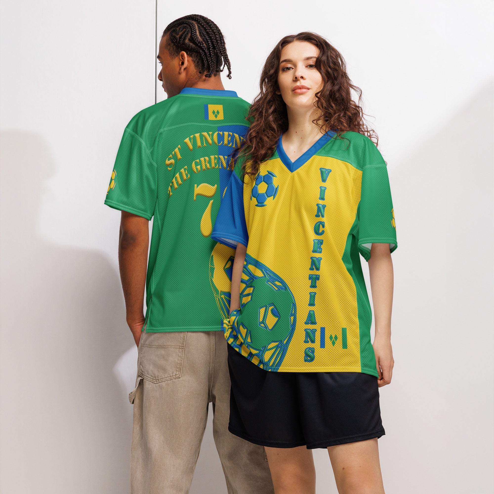 St Vincent Football Sport Jersey - Conscious Apparel Store