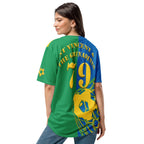 St Vincent Football Themed Button-Down Sport Jersey - Conscious Apparel Store