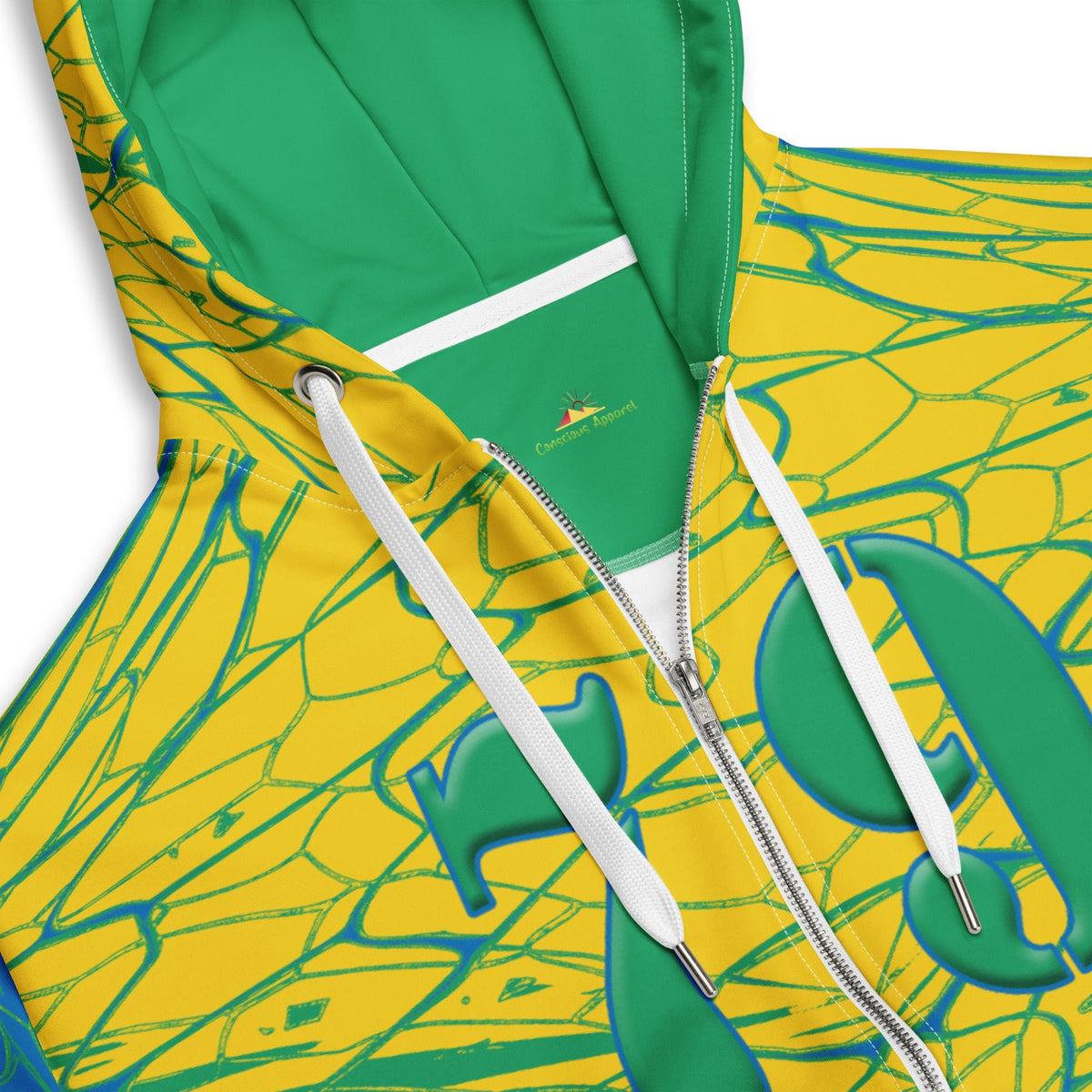 St Vincent Football Unisex zip hoodie - Conscious Apparel Store