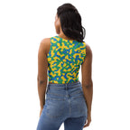 St Vincent Girl Camo Crop Top - Conscious Apparel Store