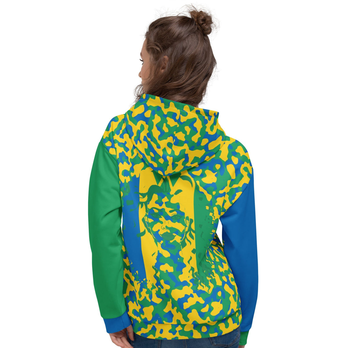 St Vincent Girl Camo Unisex Pullover Hoodie - Conscious Apparel Store