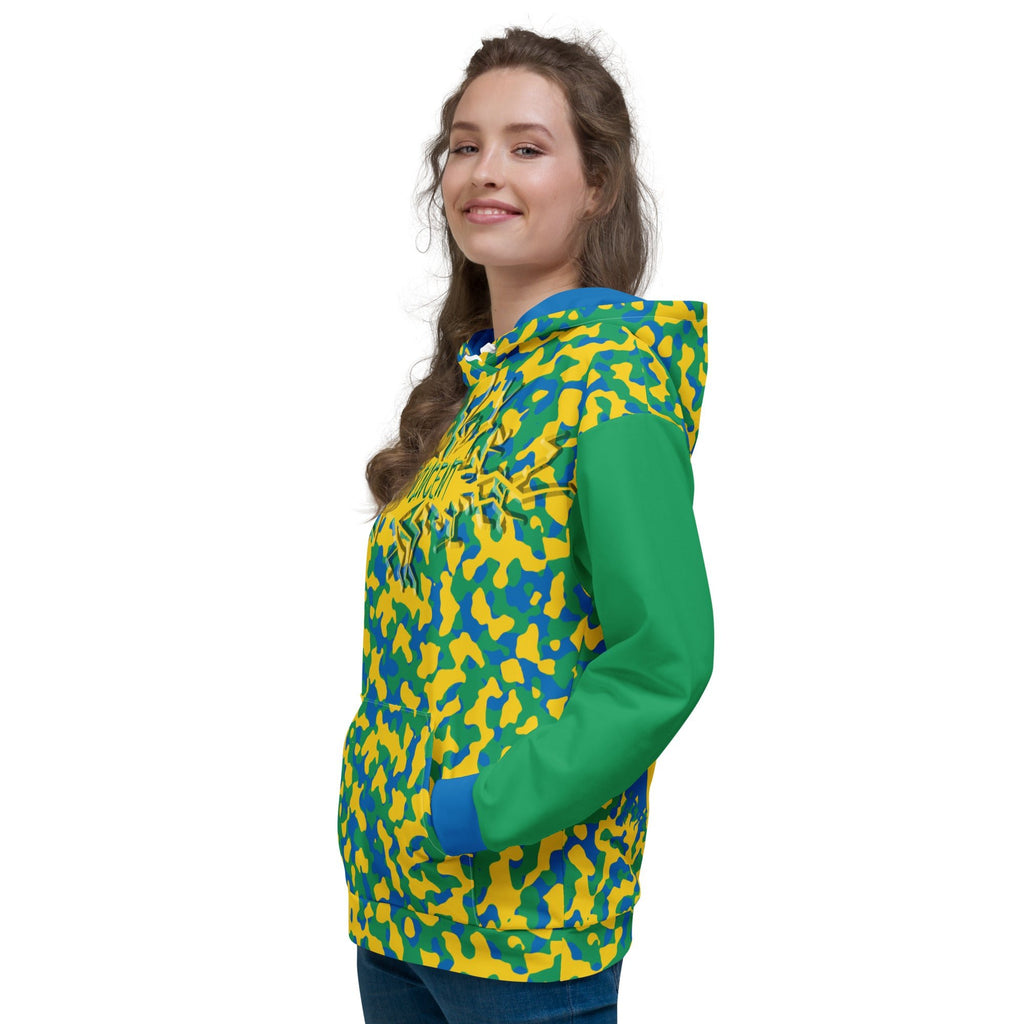 St Vincent Girl Camo Unisex Pullover Hoodie - Conscious Apparel Store