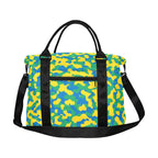 St Vincent & The Grenadines Flag Camo Large Capacity Duffle Bag - Conscious Apparel Store
