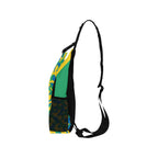 St Vincent & The Grenadines Flag Camo Men's Casual Chest Bag - Conscious Apparel Store