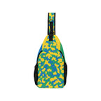 St Vincent & The Grenadines Flag Camo Men's Casual Chest Bag - Conscious Apparel Store
