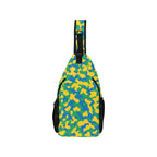 St Vincent & The Grenadines Flag Camo Men's Casual Chest Bag - Conscious Apparel Store
