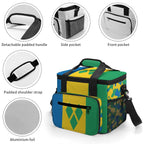 St Vincent & The Grenadines Flag Insulated Cooler Bag - Conscious Apparel Store