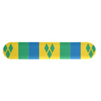 St Vincent & The Grenadines Flag Keyboard Wrist Rest Pad - Conscious Apparel Store