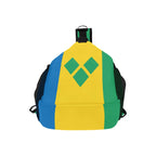 St Vincent & The Grenadines Flag Men's Casual Chest Bag - Conscious Apparel Store