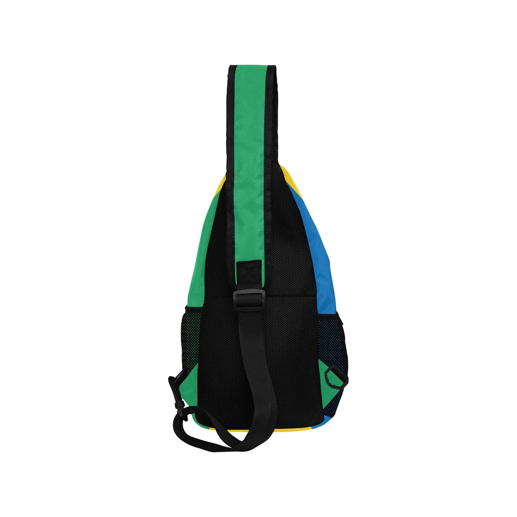 St Vincent & The Grenadines Flag Men's Casual Chest Bag - Conscious Apparel Store