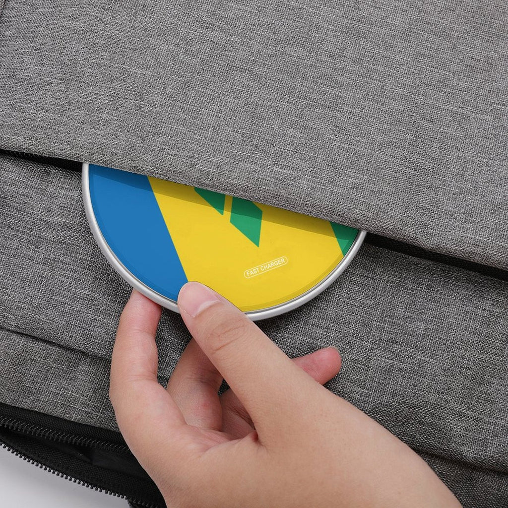 St Vincent & the Grenadines Flag Wireless Charging Pad - Conscious Apparel Store