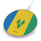 St Vincent & the Grenadines Flag Wireless Charging Pad - Conscious Apparel Store