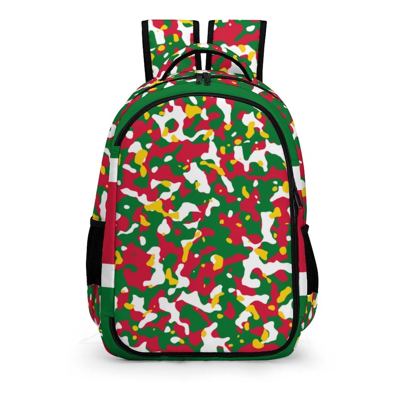 Suriname Flag Camo Casual Backpack - Conscious Apparel Store