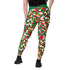 Suriname Flag Camo Leggings with pockets - Conscious Apparel Store