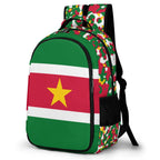 Suriname Flag Casual Backpack - Conscious Apparel Store