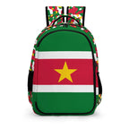 Suriname Flag Casual Backpack - Conscious Apparel Store