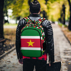 Suriname Flag Casual Backpack - Conscious Apparel Store