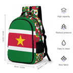 Suriname Flag Casual Backpack - Conscious Apparel Store