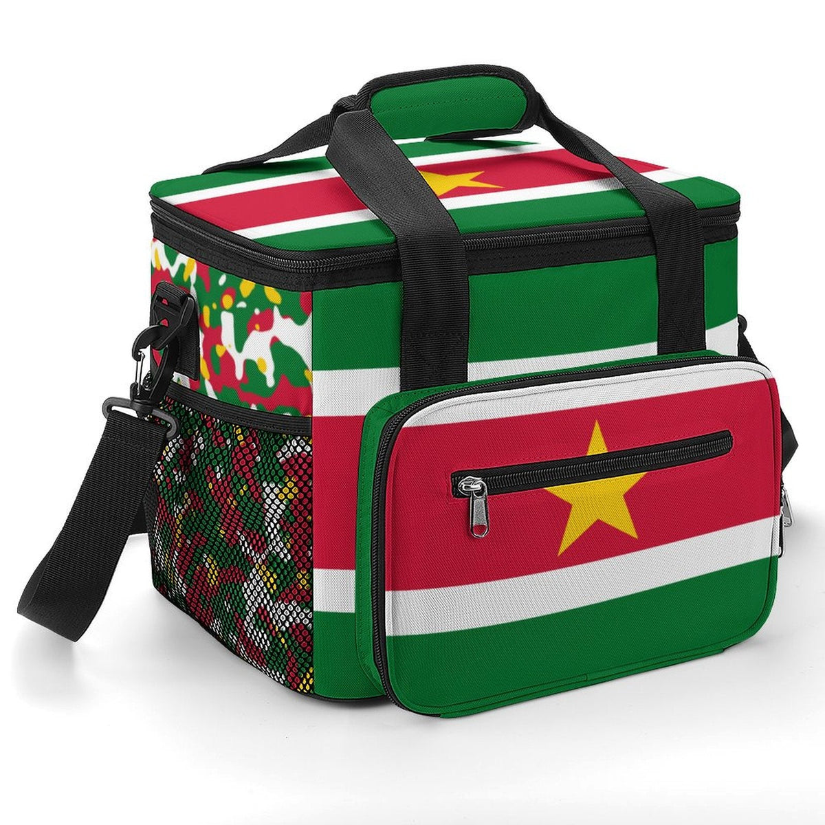 Suriname Flag Insulated Cooler Bag - Conscious Apparel Store