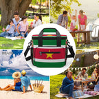 Suriname Flag Insulated Cooler Bag - Conscious Apparel Store