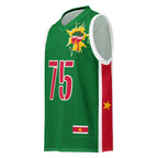 Suriname Flag Premium Sport Jersey Tank Top - Conscious Apparel Store