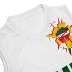 Suriname Flag (White) Premium Sport Jersey Tank Top - Conscious Apparel Store