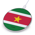 Suriname Flag Wireless Charging Pad - Conscious Apparel Store