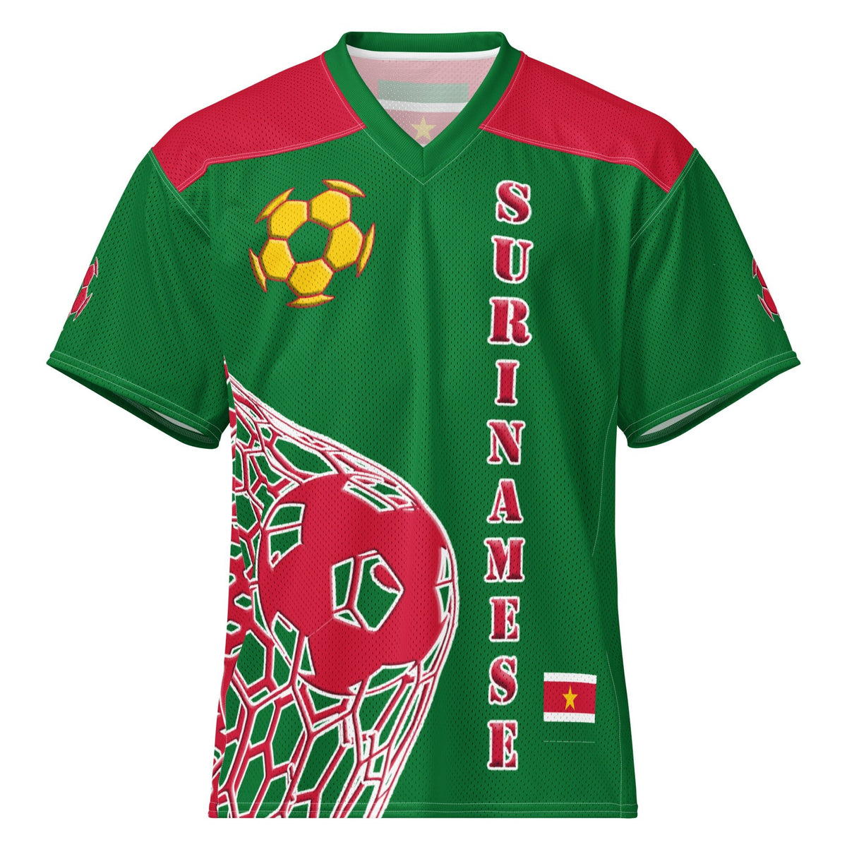 Suriname football Sport Jersey - Conscious Apparel Store