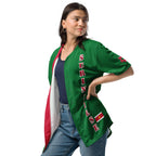 Suriname Football Themed Button-Down Sport Jersey - Conscious Apparel Store