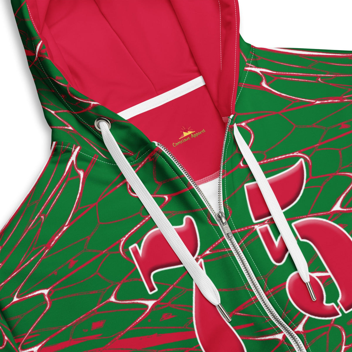 Suriname Football Unisex zip hoodie - Conscious Apparel Store