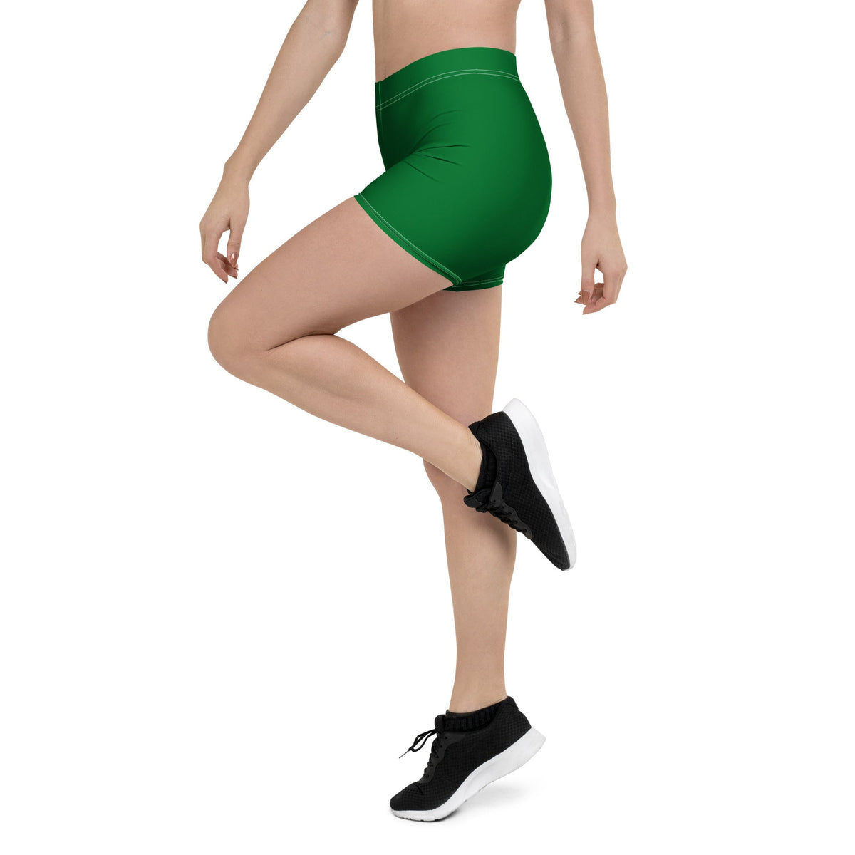 Suriname Green Leggings Shorts - Conscious Apparel Store