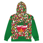 Surinamese Flag Camo Unisex zip hoodie - Conscious Apparel Store