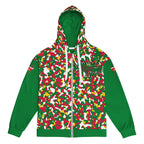 Surinamese Flag Camo Unisex zip hoodie - Conscious Apparel Store