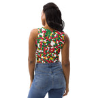 Surinamese Girl Camo Crop Top - Conscious Apparel Store