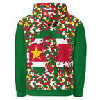 Surinamese Girl Camo Unisex Pullover Hoodie - Conscious Apparel Store