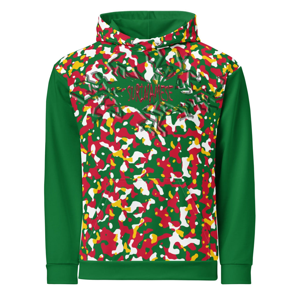 Surinamese Girl Camo Unisex Pullover Hoodie - Conscious Apparel Store