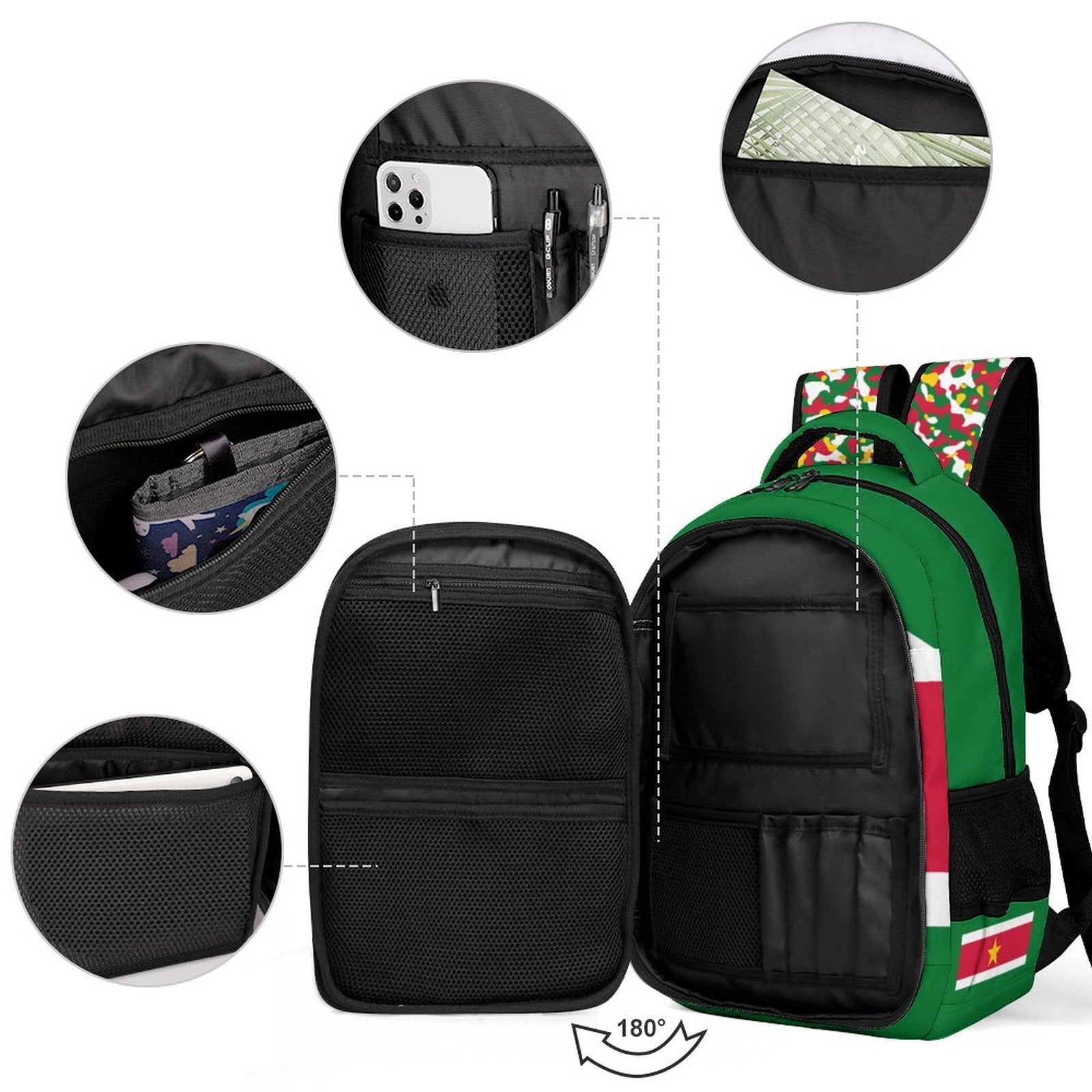 Surinamese Girl Casual Backpack - Conscious Apparel Store