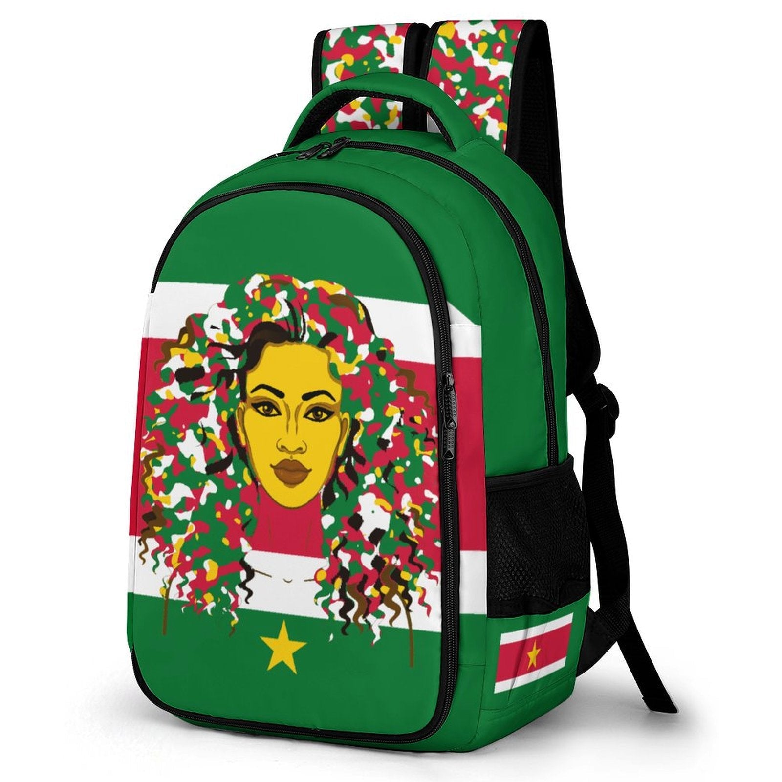 Surinamese Girl Casual Backpack - Conscious Apparel Store