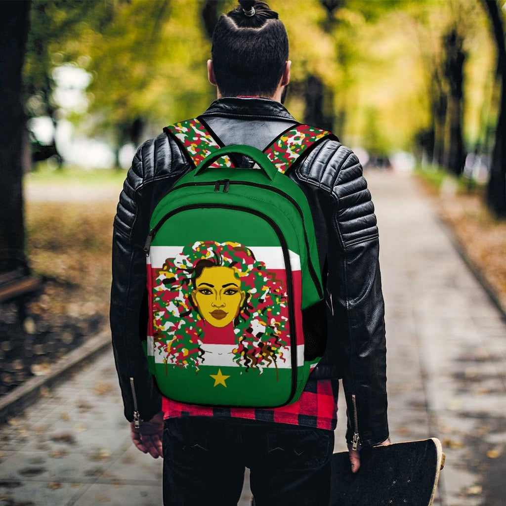 Surinamese Girl Casual Backpack - Conscious Apparel Store
