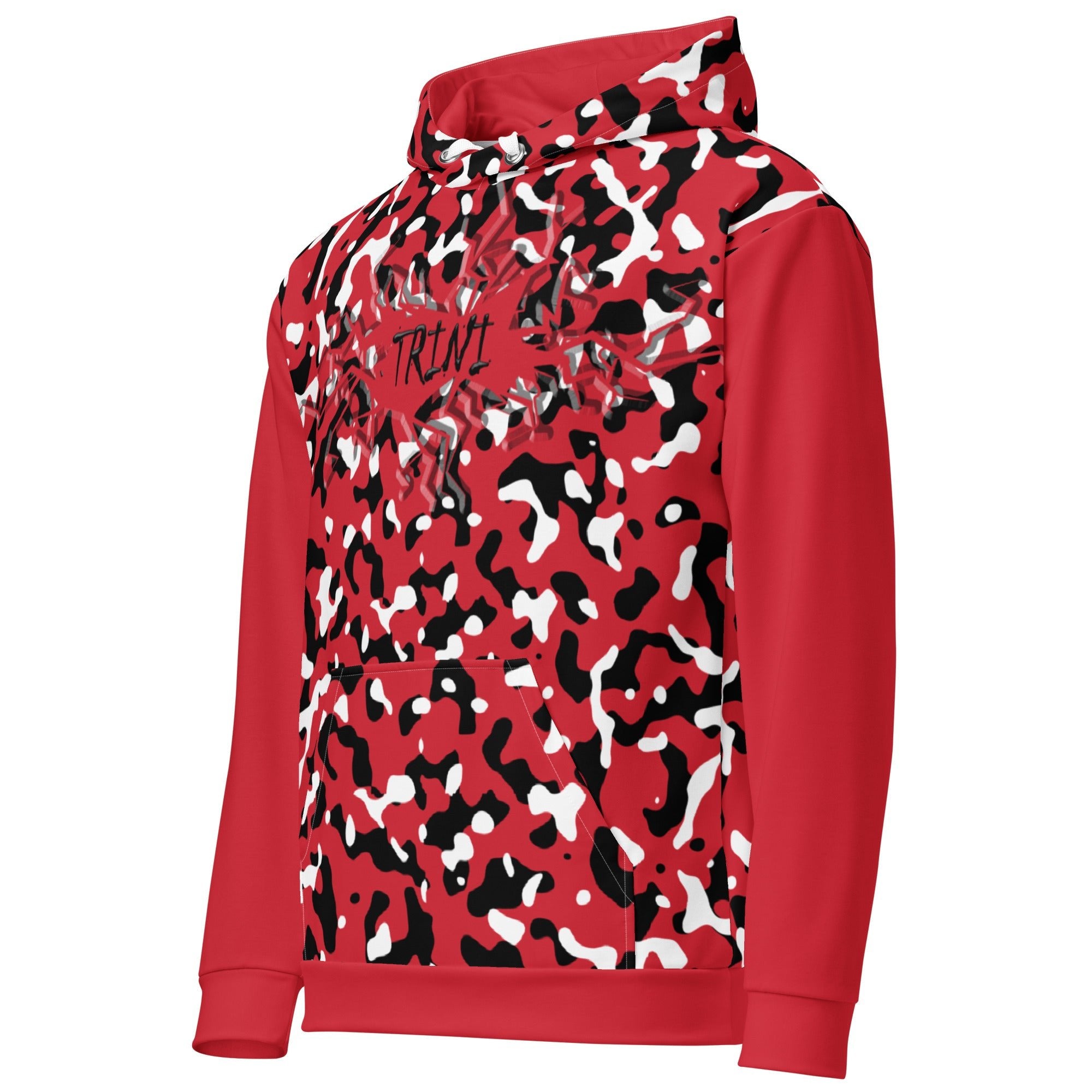 Trini Girl Camo Unisex Pullover Hoodie - Conscious Apparel Store