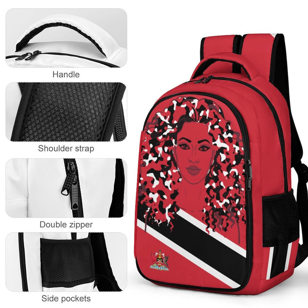 Trini Girl Casual Backpack - Conscious Apparel Store