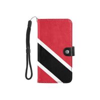 Trinidad Flag Flip Leather Purse for Mobile Phone/Small - Conscious Apparel Store