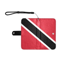 Trinidad Flag Flip Leather Purse for Mobile Phone/Small - Conscious Apparel Store