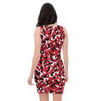 Trinidad & Tobago Flag Camo Bodycon dress - Conscious Apparel Store