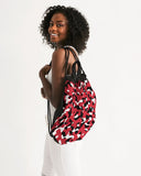 Trinidad & Tobago Flag Camo Canvas Drawstring Bag - Conscious Apparel Store
