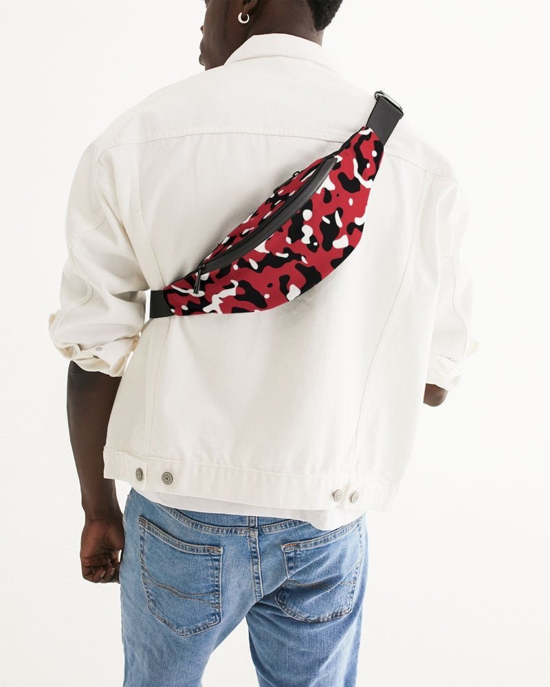 Trinidad & Tobago Flag Camo Crossbody Sling Bag - Conscious Apparel Store