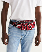 Trinidad & Tobago Flag Camo Crossbody Sling Bag - Conscious Apparel Store