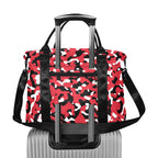 Trinidad & Tobago Flag Camo Large Capacity Duffle Bag - Conscious Apparel Store