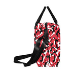 Trinidad & Tobago Flag Camo Large Capacity Duffle Bag - Conscious Apparel Store