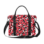 Trinidad & Tobago Flag Camo Large Capacity Duffle Bag - Conscious Apparel Store